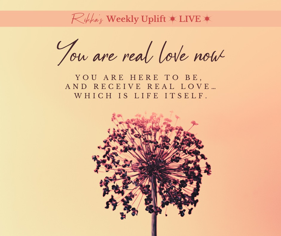 You Are Real Love Now