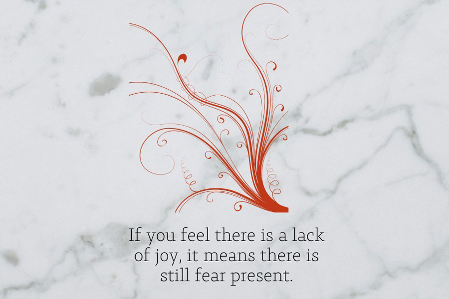 Read more about the article Lack of Joy Is the Presence of Fear