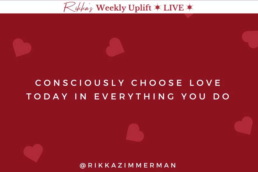 Read more about the article Consciously choose love today
