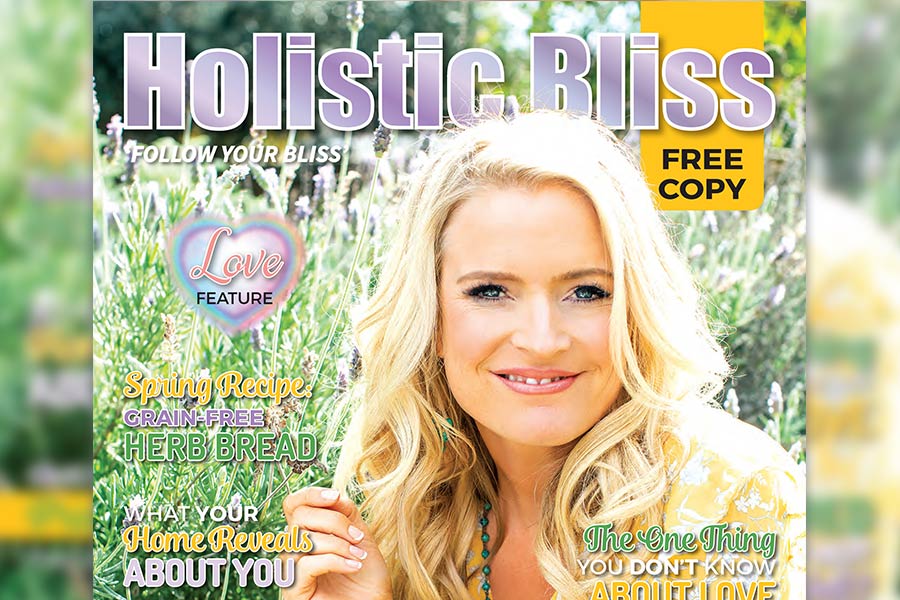 I’m on the Cover of Holistic Bliss Magazine!