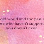 Clear Your Non-Supporting Past