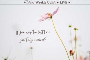 Read more about the article When was the last time you truly received?