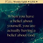 You Are Having a Belief About God